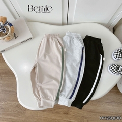 Quần thun dài thể thao cho bé trai bé gái dáng basic năng động 1 đến 7 tuổi BERNIE H1125Q01Đ