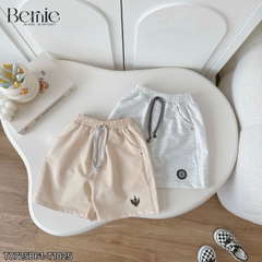 Set bộ polo tay ngắn họa tiết khủng long và ô tô kèm quần short đùi bé trai 9 tới 28kg BERNIE T0725B61