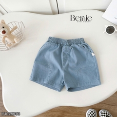 Set bộ polo đi biển cho bé trai áo thun polo tay ngắn và quần short jean size 9 tới 28kg BERNIE H1025B53