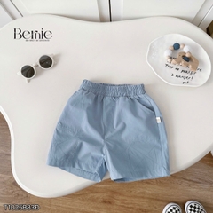 Set bộ polo tay ngắn cho bé trai họa tiết Robot hóm hỉnh kèm quần short kaki size 9 đến 25kg BERNIE T1025B83Đ 