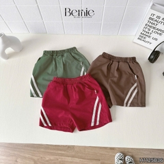 Set bộ thể thao Football cho bé trai áo tay ngắn họa tiết in chữ và số 10 kèm quần short size 9 tới 28kg BERNIE H1125B36