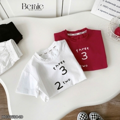 Set bộ thể thao Football cho bé trai áo tay ngắn họa tiết in chữ và số 10 kèm quần short size 9 tới 28kg BERNIE H1125B36