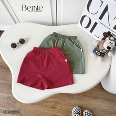 Set bộ cotton áo thun tanktop BNE KID kèm quần short cho bé trai đi chơi đi học size 9 đến 28kg BERNIE H0326B33