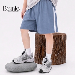 Quần short quần đùi chất thun cotton phong cách Sport cho bé trai bé gái size 9 tới 28kg BERNIE H0226Q39Đ