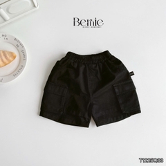 Quần short quần kaki đùi phối túi hộp 2 bên cho bé trai đi chơi đi học size 9 tới 28kg BERNIE T1225Q33