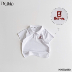 Áo thun áo polo thêu Bear nhiều màu cho bé trai đi học đi chơi size 9 đến 27kg BERNIE H0526A13Đ