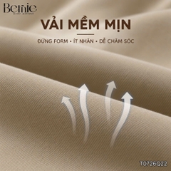 Quần dài quần âu chất chéo tuyết phối nắp túi cho bé trai phong cách thanh lịch size 9kg tới 28kg  BERNIE T0726Q22