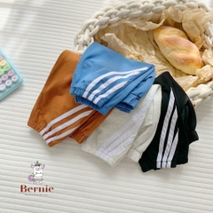 Quần dài thể thao cho bé trai bé gái dáng basic thun cotton 4 chiều 1 đến 7 tuổi BERNIE 0623Q008