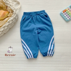 Quần dài thể thao cho bé trai bé gái dáng basic thun cotton 4 chiều 1 đến 7 tuổi BERNIE 0623Q008