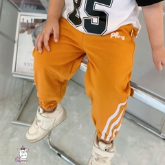 Quần dài thể thao cho bé trai bé gái dáng jogger năng động màu sắc basic 8 đến 25kg BERNIE
