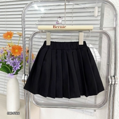 Bán rời Áo thun ngắn tay in gấu rời chân váy xếp ly tenis bé gái mặc nhà đi học từ 9 đến 25kg Bernie