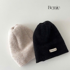 Mũ len tag chữ giữ ấm cho bé trai bé gái unisex phong cách hàn quốc 1 đến 5 tuổi BERNIE kids