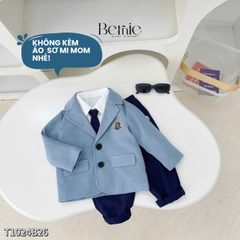  Set vest công tử Blazer T0924B13 3 chi tiết phong cách hàn quốc cho bé trai 1 đến 7 tuổi Bernie 0824B51