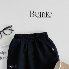Quần kaki linen dài cho bé trai dáng baggy phong cách Hàn quốc size 9 tới 25kg BERNIE KIDS HQ0103
