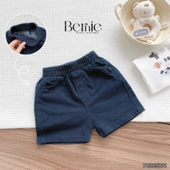 Set bộ tanktop cho bé trai áo thun tanktop họa tiết hình in cute kèm quần short jean 9kg đến 28kg BERNIE P0225B21