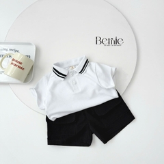 Quần kaki quần short đùi túi hộp phối túi cho bé trai size 1 đến 6 tuổi BERNIE TH-H1224B36