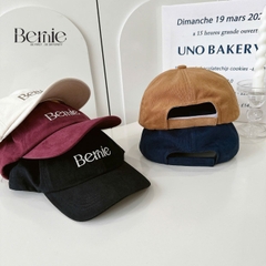  Mũ lưỡi trai thêu chữ Bernie unisex cho bé trai bé gái đi chơi đi dã ngoại size 2 tới 6 tuổi HL022 25M001