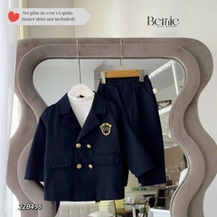 Set bộ vest bé trai phong cách hàn quốc cho bé đi tiệc BERNIE kids 1 đến 7 tuổi