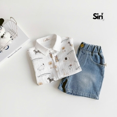 Set sơ mi Thú Nhỏ SIRI SR1220