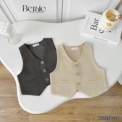Set vest gi lê tay dài Luxe cho bé trai 4 chi tiết phong cách Hàn quốc size 8 tới 25kg BERNIE H1225B22Đ