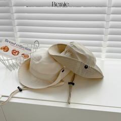 Mũ tai bèo có dây rút basic unisex cho bé trai bé gái phong cách hàn quốc cá tính 2 đến 5 tuổi BERNIE HL347