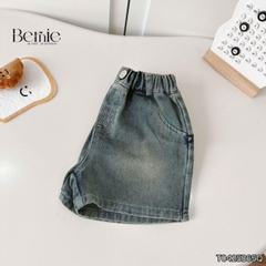 Quần short quần jean đùi cho bé trai đi chơi đi học size 9kg tới 28kg BERNIE KIDS T0425B65Q