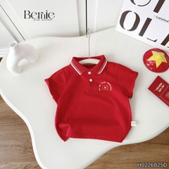 Áo polo đỏ Độc Lập BERNIE H0226B25Đ