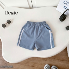 Quần short quần đùi chất thun cotton phong cách Sport cho bé trai bé gái size 9 tới 28kg BERNIE H0226Q39Đ