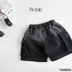 Quần short quần jean túi hộp Boss cho bé trai đi chơi đi học size 9kg tới 28kg BERNIE KIDS T1025B67Đ