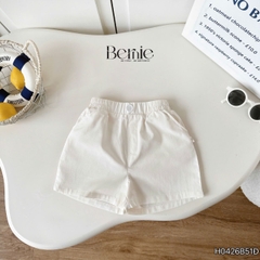 Quần kaki quần short đùi túi hộp phối túi cho bé trai size 1 đến 6 tuổi BERNIE TH-H1224B36