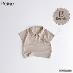 Áo thun áo polo thêu Bear nhiều màu cho bé trai đi học đi chơi size 9 đến 27kg BERNIE H0526A13Đ