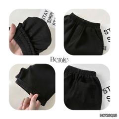Set bộ sơ mi Vigorous áo sơ mi tay ngắn kèm quần short cho bé trai từ 9 đến 28kg BERNIE H0726Q25