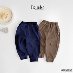 Set bộ dài tay áo thun raplang phối màu Little Riders kèm quần dài cho bé trai size 9 tới 25kg BERNIE H0426B20