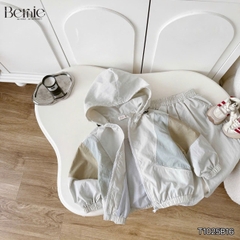 Set bộ gió thể thao phối màu năng động kèm quần dài cho bé trai size 9kg tới 25kg BERNIE KIDS T1025B16