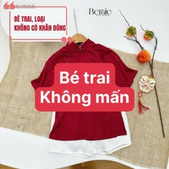 Áo dài cách tân áo dài tết cho bé trai kèm mấn BERNIE H0924B08