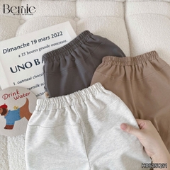  Quần dài quần nỉ da cá họa tiết thêu cún cho bé trai bé gái size 9 tới 25kg BERNIE H0525Q31