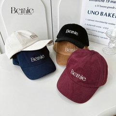  Mũ lưỡi trai thêu chữ Bernie unisex cho bé trai bé gái đi chơi đi dã ngoại size 2 tới 6 tuổi HL022 25M001