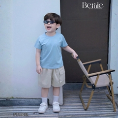 Quần short quần kaki túi hộp 1 bên cho bé trai phong cách hàn quốc đi chơi đi học size 9 tới 28kg  BERNIE P1124Q52