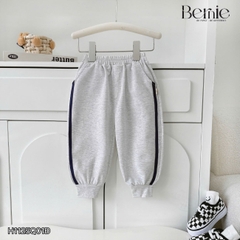 Quần thun dài thể thao cho bé trai bé gái dáng basic năng động 1 đến 7 tuổi BERNIE H1125Q01Đ
