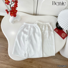 Set áo dài cách tân màu đỏ xanh bé trai Uy Vân gấm vân cát size 9 đến 25kg BERNIE T1025B01