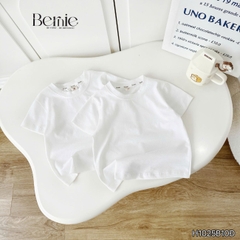  Set Yếm ngắn kèm áo thun Gấu Bóng chày cho bé trai bé gái unisex phong cách hàn quốc size 1 đến 7 tuổi BERNIE H1025B10Đ