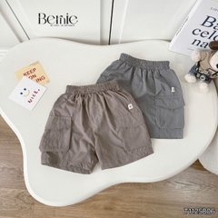 Set bộ tanktop áo thun họa tiết Poppy năng động kèm quần short cho bé trai  size 9 đến 25kg BERNIE T1125B06