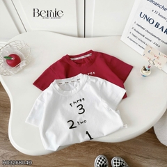 Set bộ thể thao Football cho bé trai áo tay ngắn họa tiết in chữ và số 10 kèm quần short size 9 tới 28kg BERNIE H1125B36