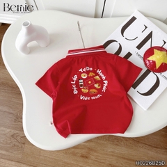 Áo polo đỏ Độc Lập BERNIE H0226B25Đ