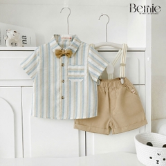 Set vest gile công tước hàn quốc 5CT cho bé trai thôi nôi sinh nhật đi tiệc 1 đến 7 tuổi BERNIE H0625B12