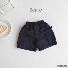 Quần short quần kaki đùi phối túi hộp 2 bên cho bé trai đi chơi đi học size 9 tới 28kg BERNIE T1225Q33