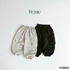 Set bộ dài áo thun cotton tay phối kẻ Play Time kèm quần gió dài cho bé trai size 11 tới 28kg BERNIE T0426B12