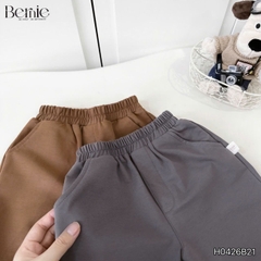 Set bộ thu đông phong cách Cool Dragon cho bé trai áo tay dài raplang kèm quần size 9 tới 26kg BERNIE H0426B21