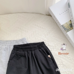 Quần dài thể thao cho bé trai bé gái dáng basic thun cotton 4 chiều 1 đến 7 tuổi BERNIE 0623Q008