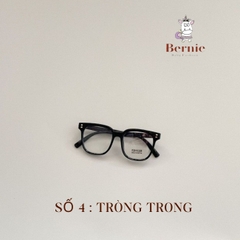 Kính mắt thời trang kính râm kính tròn nhiều màu cho bé trai bé gái đi chơi đi du lịch K05 BERNIE